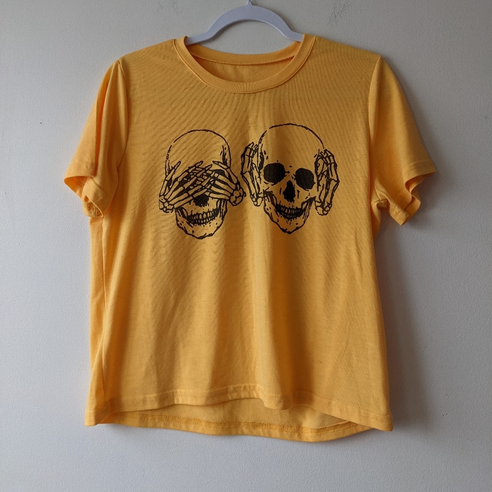 See No Evil Crop Tee